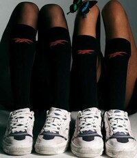 Pre-Distressed Collaborative Sneakers Image 2