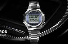 Sleek Modern Timepiece Homage