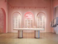 Pink-Tinged Modern Jewelry Stores Image 2