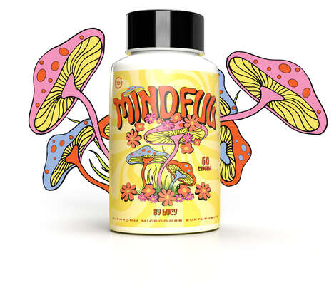 Microdose-Supporting Mushroom Capsules