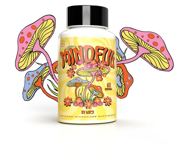 Microdose-Supporting Mushroom Capsules