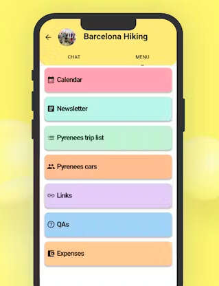 Group Chat Organization Apps