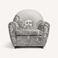 Celestial Silkscreened Armchairs Image 2