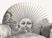 Celestial Silkscreened Armchairs Image 5