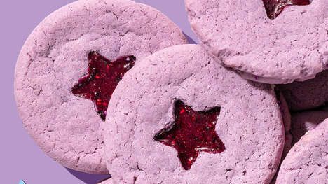 Purple Pop Star Cookies