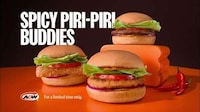 Spicy Piri Piri Burgers Image 1