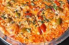 Seafood Pasta-Inspired Pizzas