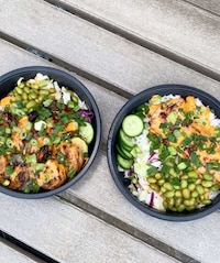 Spicy Seafood Protein Bowls Image 1