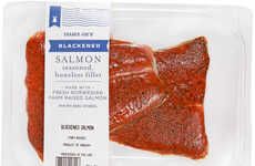 Seasoned Blackened Salmon Fillets