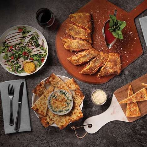 Baked Pizza Dough Turnovers