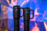 Sleek Matte Black Drinkware Image 1
