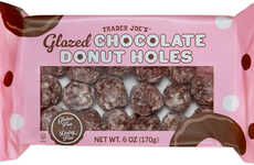 Glazed Chocolate Donut Holes