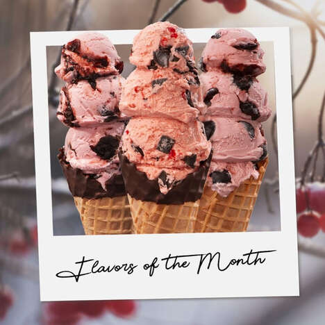 Cherry-Centric Ice Creams