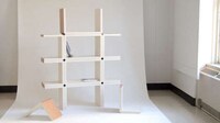 Modular Grid-Style Shelving
