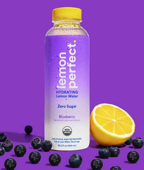 Blueberry-Flavored Lemon Waters