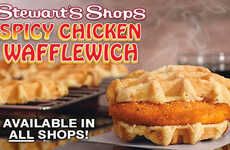 Grab-and-Go Waffle Sandwiches