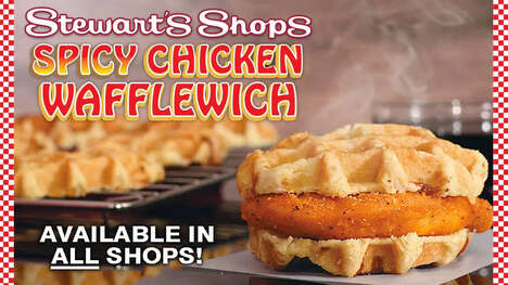 Grab-and-Go Waffle Sandwiches