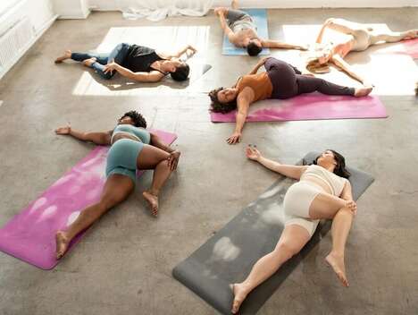 Heat-Reactive Yoga Mats