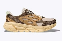 Suede-Paneled Performance Sneakers Image 1