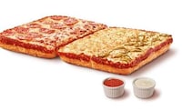 Dippable Topping-Rich Pizzas