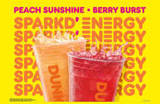 Fruit-Forward Cafe Energy Drinks
