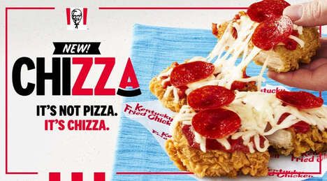 Pizza-Inspired Fried Chicken