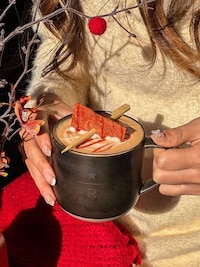 Pork-Flavored Savory Lattes Image 1