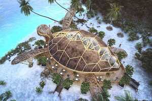 Turtle-Shaped Bamboo Restaurants Article Thubnail