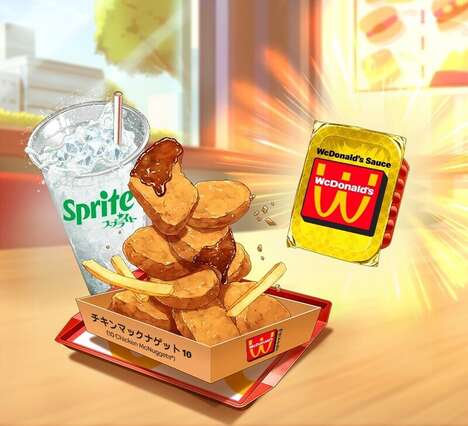 Anime Restaurant Meals