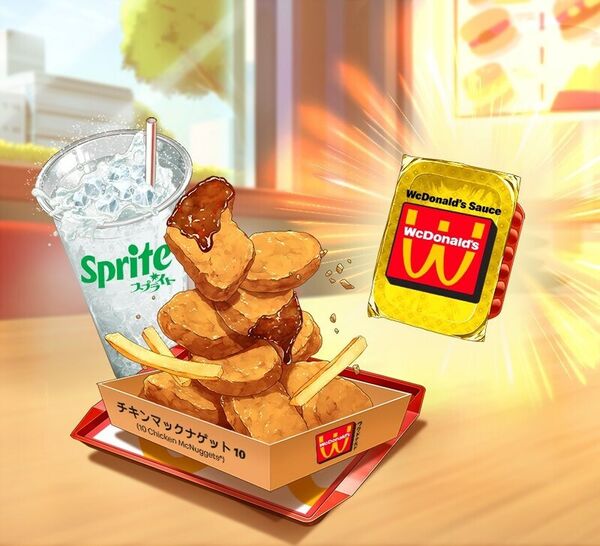 Anime Restaurant Meals