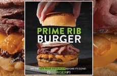 Artisan-Quality Prime Rib Burgers