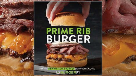 Artisan-Quality Prime Rib Burgers