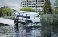 Autonomous Amphibious Vehicle Designs