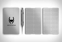 Titanium Cryptocurrency Key Wallets Image 1