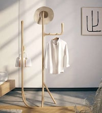 Chinese Character-Shaped Coat Racks