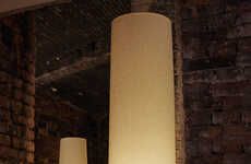 Large Structural Ceramic Lamps