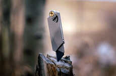 Compact Titanium Pocket Knives