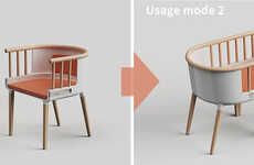 Sleek Multipurpose Crib Furniture