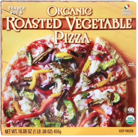 Organic Roasted Vegetable Pizzas
