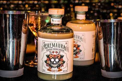 Plant-Based Tequila Cream Liqueurs