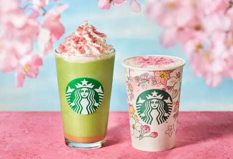 Refined Cherry Blossom Beverages