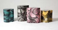 Stone-Like Styrofoam Stools
