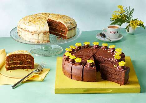Extensive Springtime Cafe Menus