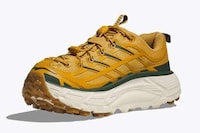 Dynamic Golden-Tinged Sneakers Image 2