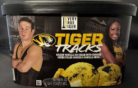 Tiger-Themed Ice Creams