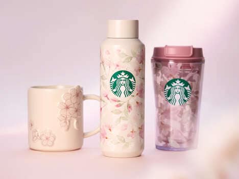 Pastel-Hued Springtime Cafe Products