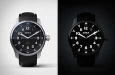 Minimalist Concave Dial Timepieces