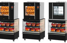 Rotisserie Self-Serve Display Cabinets