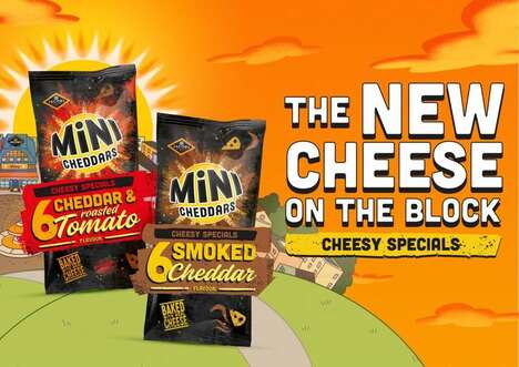 Extra-Cheesy Cracker Products