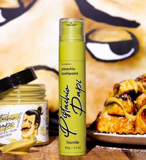 Pistachio-Flavored Toothpastes